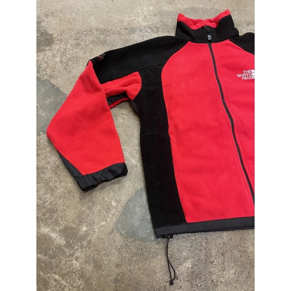 The North Face‎ Jacket Mens Medium Red Black Summit Series Windstopper Fleece